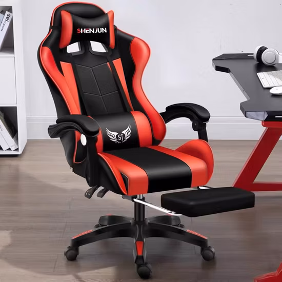 モダンなPUエグゼクティブマネージャーゲームチェアマッサージチェアオフィスゲーミングチェア